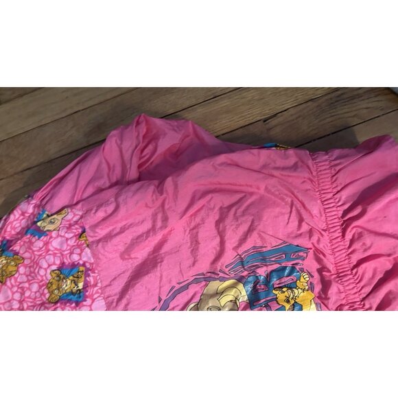 Vintage Disney The Lion King 90s Windbreaker Jacket  AND Simba Nala Jeans SZ 10 - Picture 16 of 16